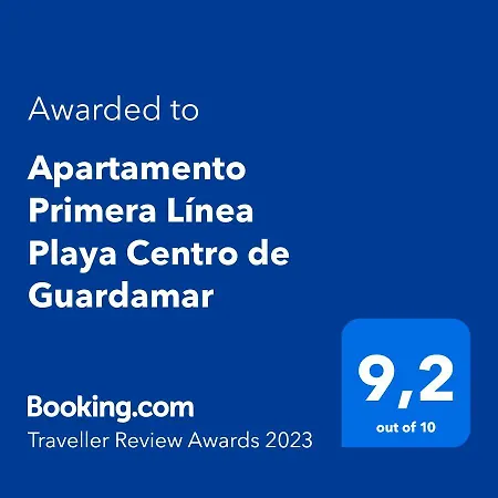 Apartamento Apartamento Primera Línea Playa Centro De Guardamar *